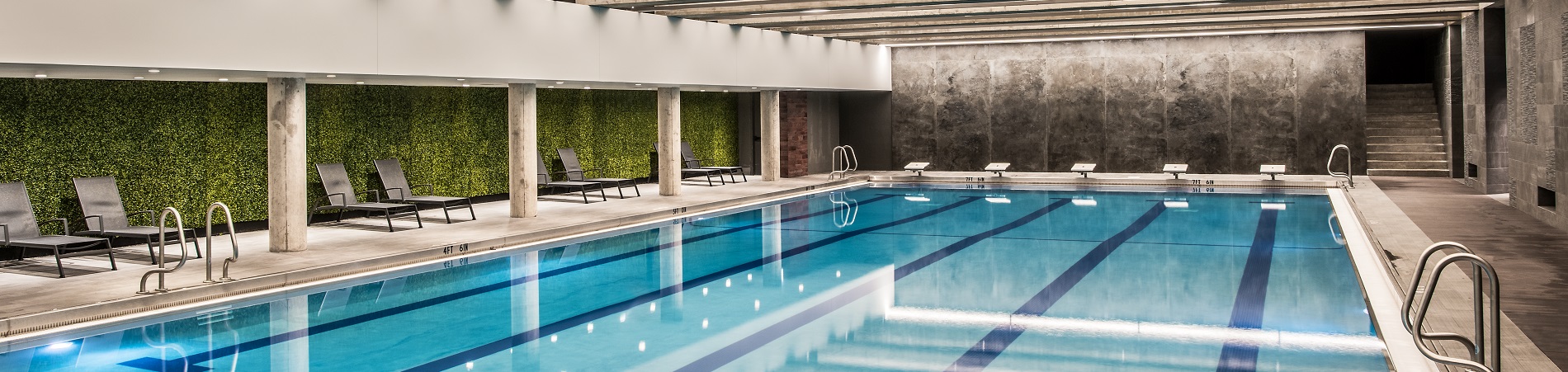 pool at the hotel at midtown chicago